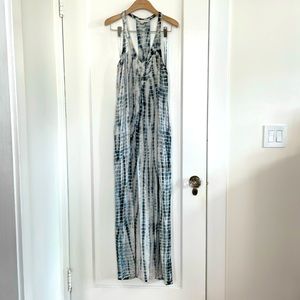 Blue Tye Dye Maxi Dress